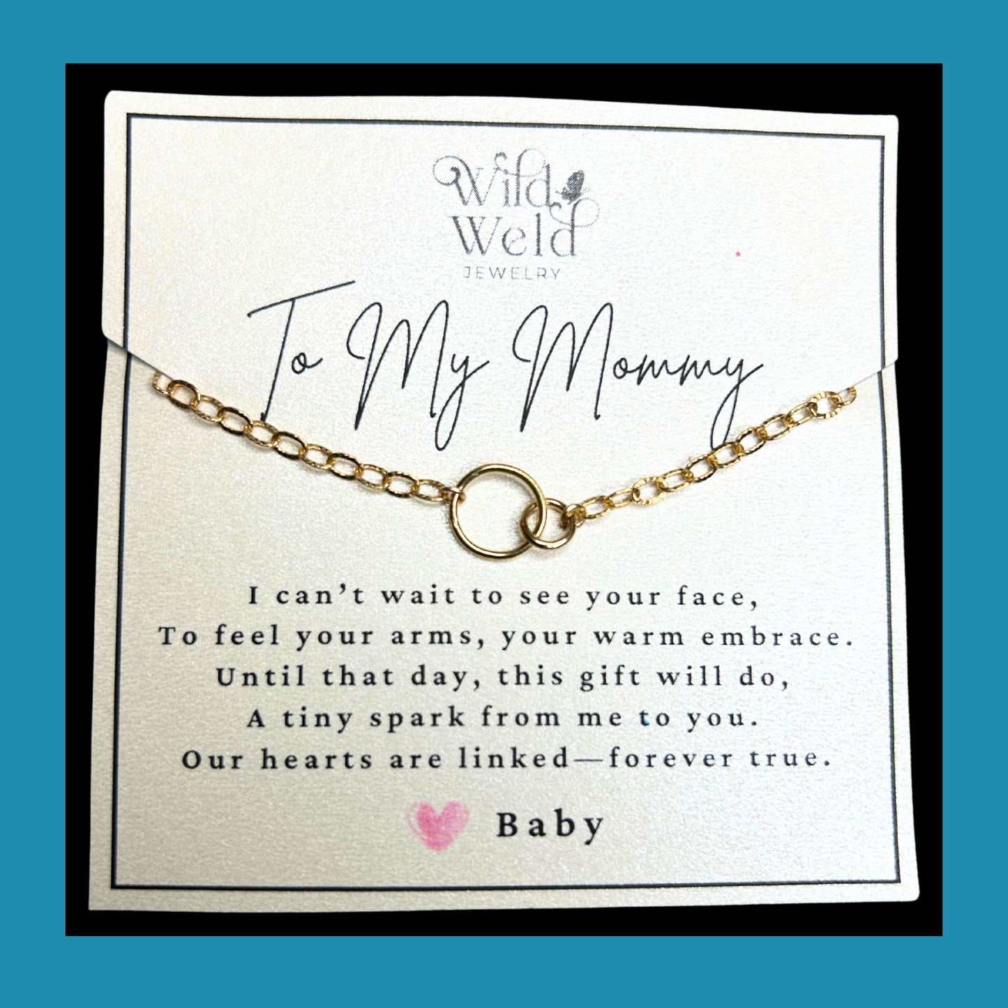 "To My Mommy" Bracelet - 14K Yellow Gold Filled